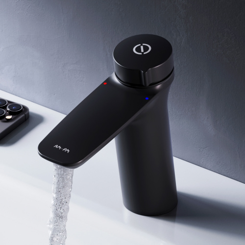 картинка F50A02522 Inspire V2.0, TouchReel см-ль, излив 125 мм, черный, шт. от магазина Сантехстрой