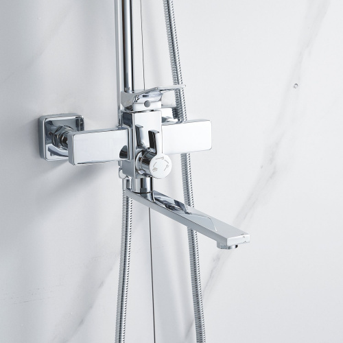 картинка Душевая система Shevanik S6136, хром от магазина Сантехстрой