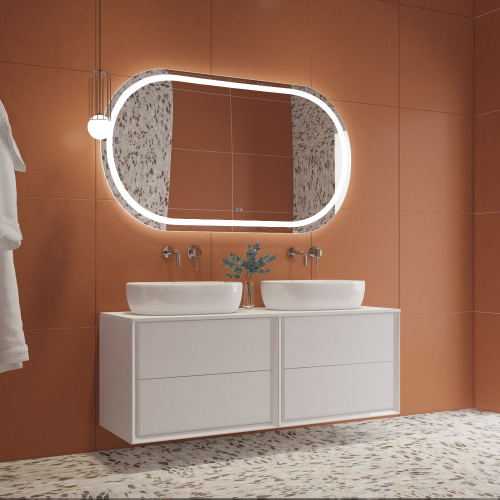 картинка Зеркало Cezares CZR-SPC-GIUBILEO-1400-800-TCH-WARM от магазина Сантехстрой