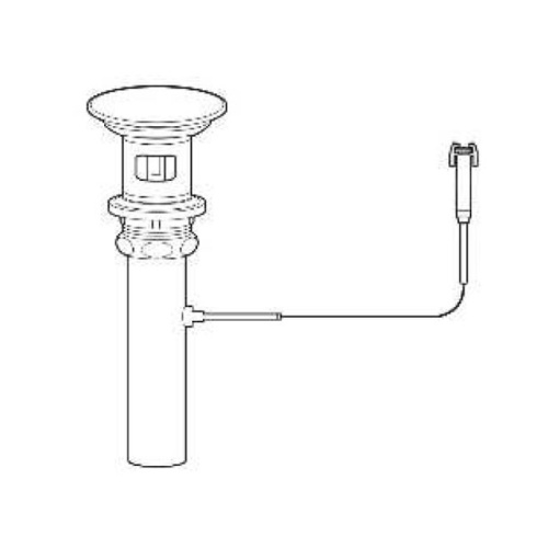 картинка TOTO TR Сливной клапан для раковины CEFIONTECT, для раковины L4716RE со смесителем GB19, цвет белый от магазина Сантехстрой
