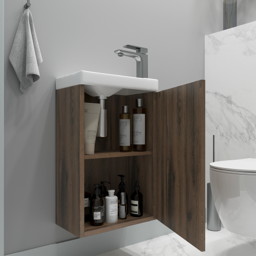 картинка Тумба под раковину Монови Слим 40 Аттик от магазина Сантехстрой