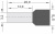 картинка Наконечник штыревой втулочный изолированный F-18 мм 4 мм² (НШВи 4.0-18) серый REXANT от магазина Сантехстрой