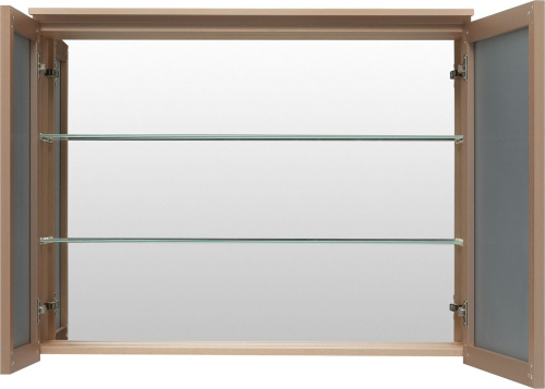 картинка Зеркальный шкаф De Aqua Алюминиум 100 медь от магазина Сантехстрой
