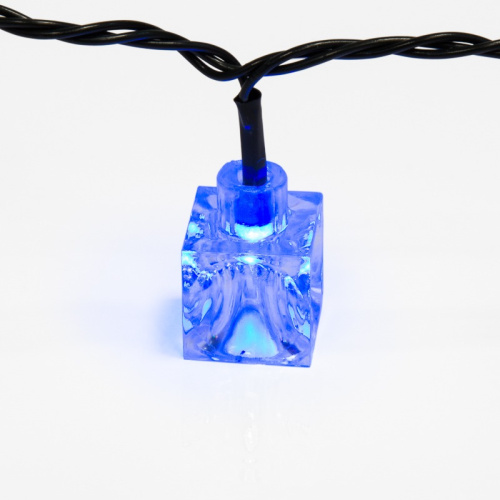 картинка Гирлянда светодиодная Кубики 20 LED МУЛЬТИКОЛОР 2,8 метра с контроллером от магазина Сантехстрой