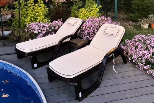 картинка B:Rattan Матрац 710*570/1130*570мм с вертикальной подушкой (бежевый) Premium от магазина Сантехстрой