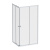 картинка W87G-403-10080-MT Sunny душ огражд прямоугольн, раздвижн двери 100x80 серебро,стекло прозрачн от магазина Сантехстрой