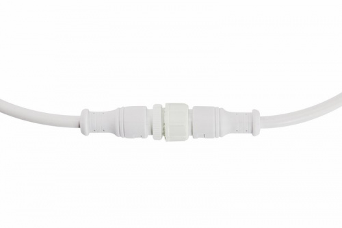 картинка Соединительный кабель (3pin) герметичный (IP67) 3х0.5мм² белый REXANT от магазина Сантехстрой