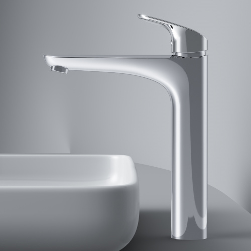 картинка F8092000 Like, смеситель д/умывальника излив 170 мм, хром, шт. от магазина Сантехстрой