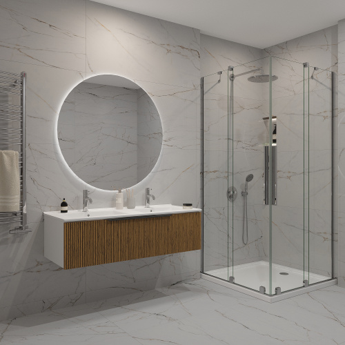 картинка Тумба под раковину/столешницу Кито 120 Белый/Тростник от магазина Сантехстрой