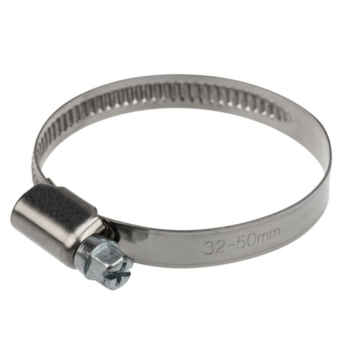 картинка Хомут червячный 32-50-0,7 мм,  (упак.  50 шт) REXANT от магазина Сантехстрой