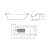 картинка Ванна стальная BLB UNIVERSAL HG 150х70 белая, без отверстий для ручек от магазина Сантехстрой