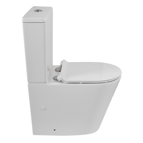 картинка Унитаз-компакт безободковый со смывом TORNADO BelBagno FLAY-TOR BB2149CP-TOR от магазина Сантехстрой