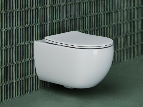 картинка Унитаз Ceramica Nova Long CN3015 подвесной с сиденьем Микролифт от магазина Сантехстрой