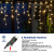 картинка Электрическая гирлянда-занавес Winter Glade Теплый белый свет 100 ламп от магазина Сантехстрой