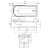 картинка W80A-150-070W-A Like, ванна акриловая A0 150х70 см, шт магазин Сантехстрой являющийся официальным дистрибьютором в России картинка W80A-150-070W-A Like, ванна акриловая A0 150х70 см, шт от магазина Сантехстрой
