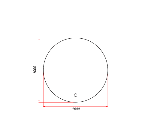 картинка ЗЕРКАЛО ЗОВ 100 от магазина Сантехстрой