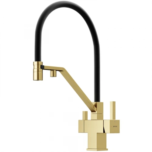 картинка Смеситель для кухни с подключением к фильтру Sancos Loro SC4007BG от магазина Сантехстрой