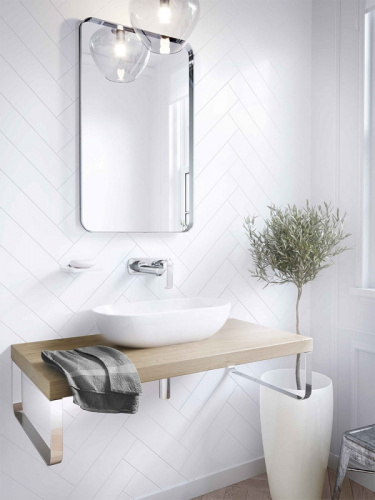 картинка Смеситель для раковины Kludi 412440575 Хром от магазина Сантехстрой