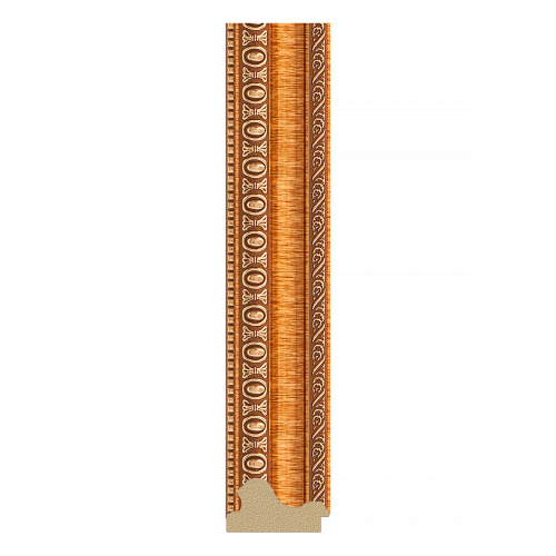 картинка Зеркало в багетной раме - золотые бусы на бронзе 60 mm EVOFORM BY 7046 от магазина Сантехстрой