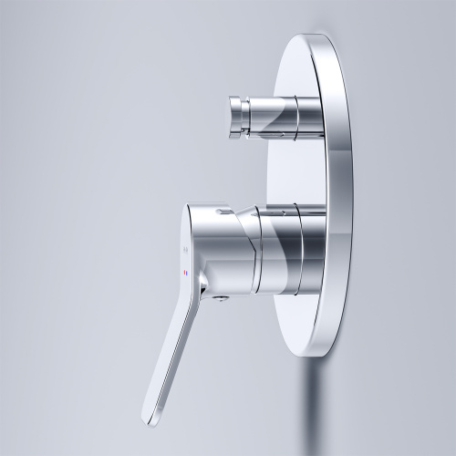 фото f85a45000 x-joy, cмеситель д/ванны/душа монтируемый в стену, хром, шт.