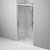 картинка W90G-100-1-195MT Gem Solo Дверь душевая 100х195, стекло прозрачное, профиль матовый хром от магазина Сантехстрой