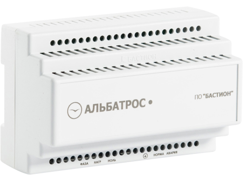 картинка Блок защиты электросети Альбатрос 1500 DIN, микропроцессор, 220В,1500ВА от магазина Сантехстрой