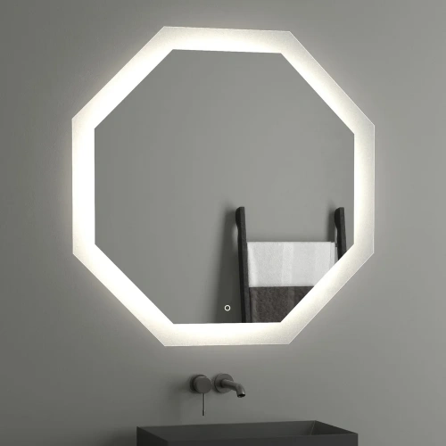 картинка Зеркало Evoform Ledshine BY 2607 100х100 от магазина Сантехстрой