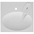 картинка Раковина подвесная Azario Estet 600х545х80, белый (CS00082259) от магазина Сантехстрой