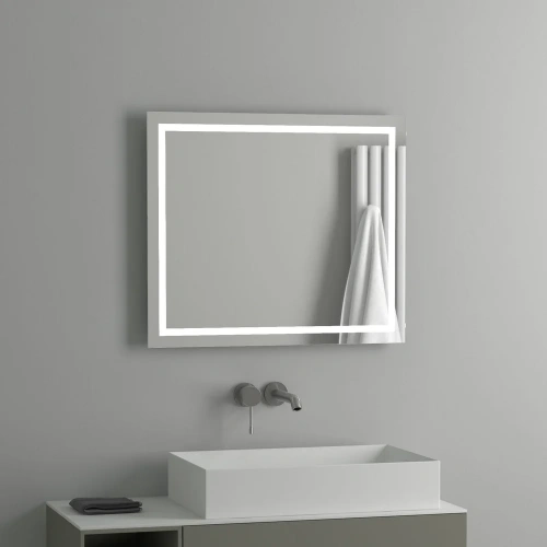 картинка Зеркало Evoform Ledline BY 2134 70х60 от магазина Сантехстрой