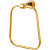 картинка Кольцо для полотенец Boheme Murano 10905-CH-G Золото Шоколад от магазина Сантехстрой