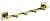 картинка Планка с крючками  Savol 4 крючка (S-06574C) от магазина Сантехстрой