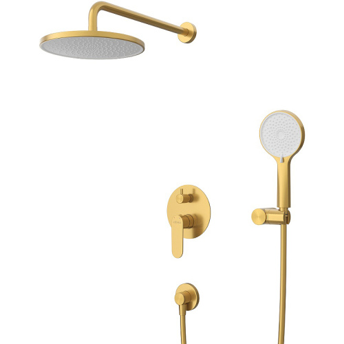 картинка Душевая система Cezares Stylus STYLUS-DSET-BORO Брашированное золото от магазина Сантехстрой