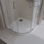 картинка Душевой поддон из искусственного мрамора в комплекте с сифоном BelBagno UNO TRAY-MR-UNO-R-80-550-35-W-CR от магазина Сантехстрой