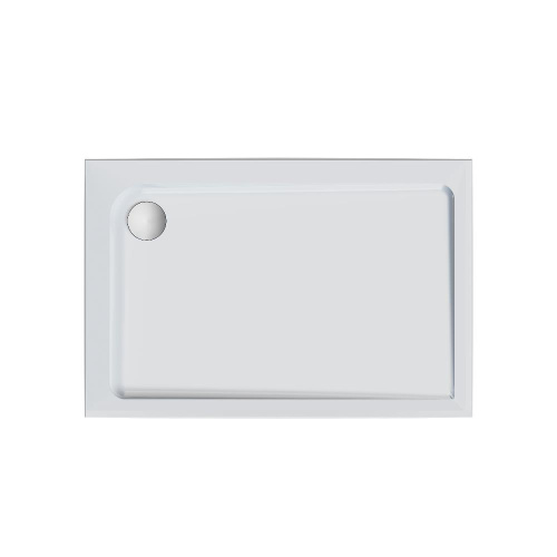 картинка W90T-404-12080W Gem Square 120x80 поддон с сифоном от магазина Сантехстрой