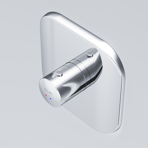 фото f3075500_xxx sensation, термостат, монтируемый в стену, хром, шт