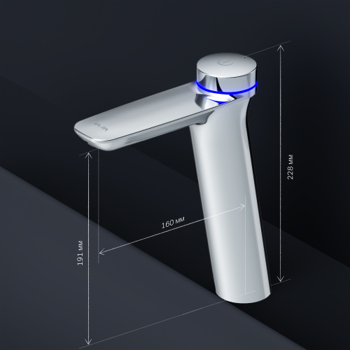 картинка Смеситель для раковины AM.PM f50a93400 Хром от магазина Сантехстрой