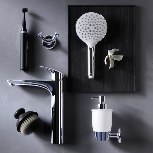 картинка F8092000 Like, смеситель д/умывальника излив 170 мм, хром, шт. от магазина Сантехстрой