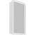 картинка Зеркальный шкаф BelBagno spc-mar-400/800-1a-led-tch Белый магазин Сантехстрой являющийся официальным дистрибьютором в России картинка Зеркальный шкаф BelBagno spc-mar-400/800-1a-led-tch Белый от магазина Сантехстрой