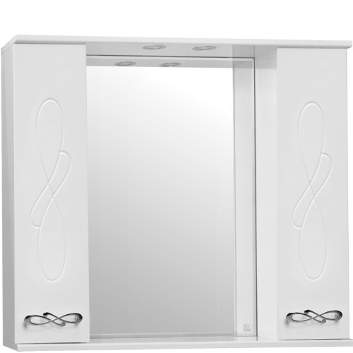 картинка Зеркальный шкаф Style Line лс-00000264 Белый от магазина Сантехстрой