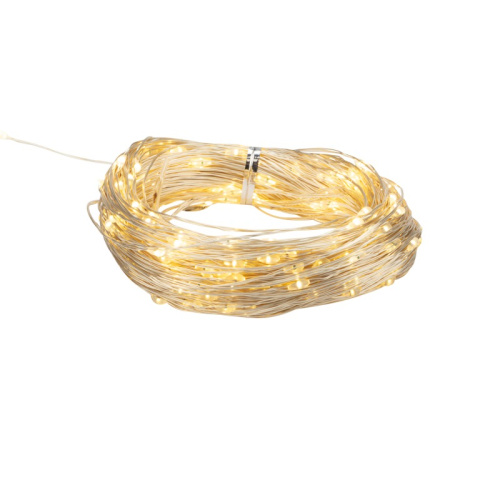 картинка Гирлянда Роса с трансформатором 100 м,  1000 LED,  теплое белое свечение NEON-NIGHT от магазина Сантехстрой