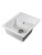 картинка Кухонная мойка c крылом 570х460мм Reflexion Plato RX1457WH, белый от магазина Сантехстрой