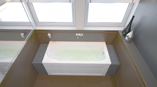 картинка Акриловая ванна Aquanet West 170х70 240463 без гидромассажа от магазина Сантехстрой