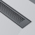 картинка W02SC-P11-050-01BM PrimeFlow Трап для душа линейный универс затвор Cut Gradient 50см цвет черн мат магазин Сантехстрой являющийся официальным дистрибьютором в России картинка W02SC-P11-050-01BM PrimeFlow Трап для душа линейный универс затвор Cut Gradient 50см цвет черн мат от магазина Сантехстрой