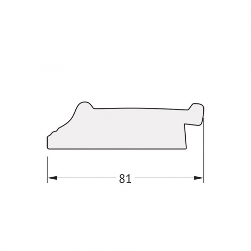 картинка Зеркало Evoform Octagon BY 7140 74x94 черный ардеко от магазина Сантехстрой