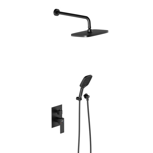 картинка 953520300 Gala встраиваемая душевая система со смесителем для душа, чёрный от магазина Сантехстрой