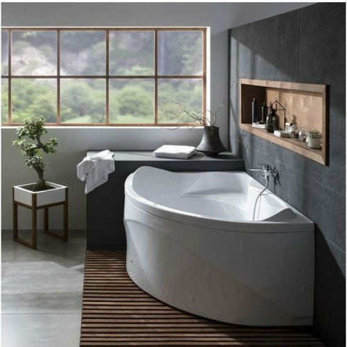 картинка Акриловая ванна Aquanet Jamaica 160x100 L 205486 без гидромассажа от магазина Сантехстрой