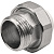 картинка Муфта THERMOLIGHT комбинированная разъемная PP-R НР 20х1quot; белый (10/160) от магазина Сантехстрой