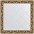 картинка Зеркало Evoform Exclusive-G 109х109 BY 4457 с гравировкой в багетной раме - Византия золото 99 мм от магазина Сантехстрой