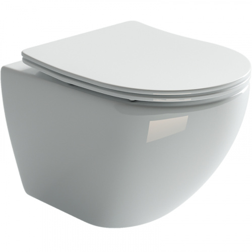 картинка Комплект унитаза с инсталляцией Ceramica Nova Metropol CN4002_1001W_1000 с сиденьем Микролифт и Белой клавишей смыва от магазина Сантехстрой