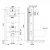 картинка Сет: OLI 120 ECO Sanitarblock pneumatic+Панель KARISMA,бел.,+Унитаз Point Вега, сер мат PN41711GM от магазина Сантехстрой